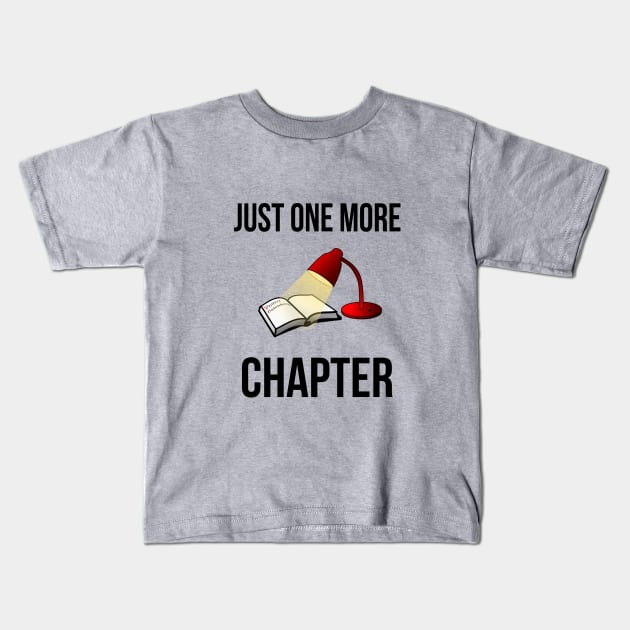 Just one more chapter Kids T-Shirt by cypryanus